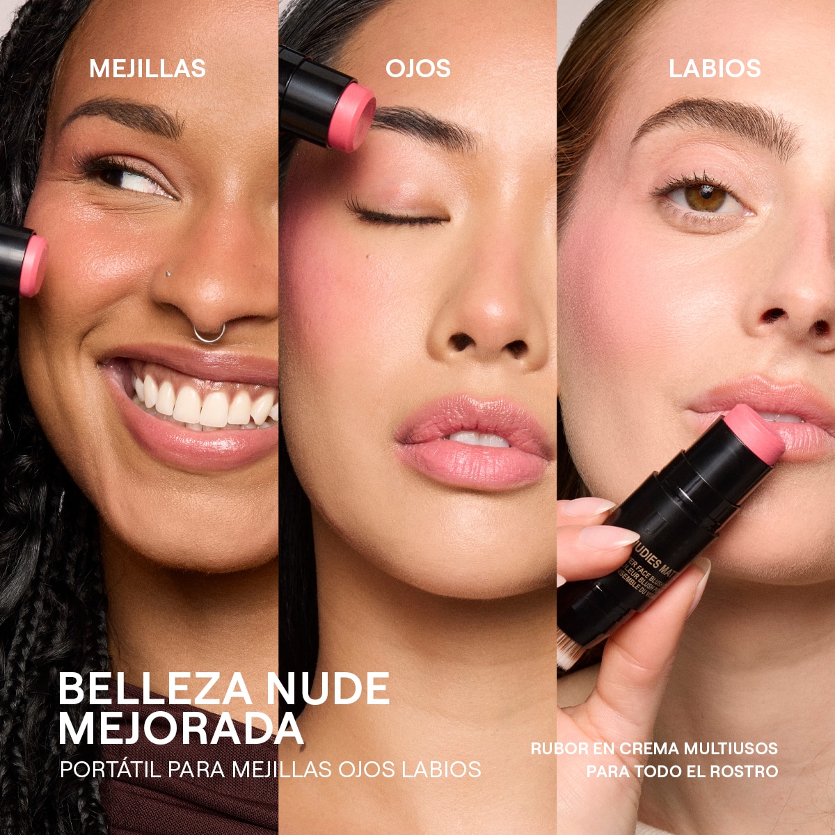 NUDIES MATTE BLUSH & BRONZE (RUBOR Y BRONCEADOR EN BARRA)